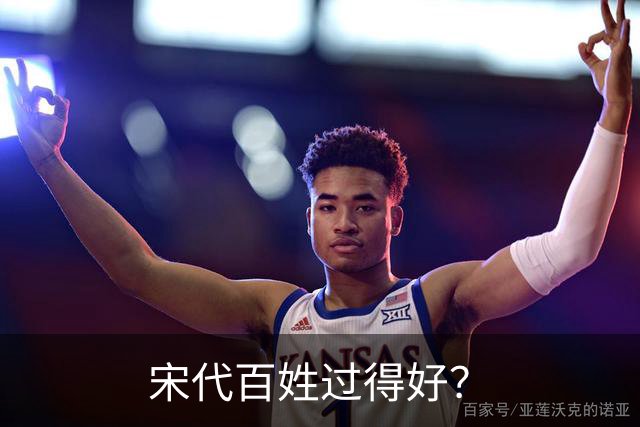 宋代百姓过得好？